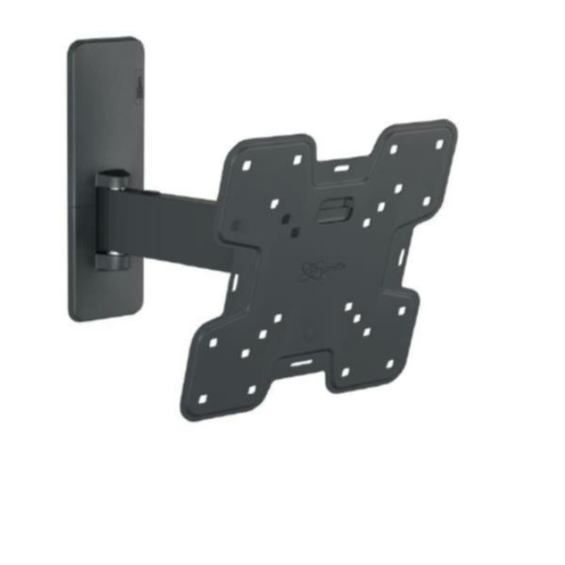 Support TV 19''-43'' Inclinable 15° Orientable 120°  Noir TVM 122H25